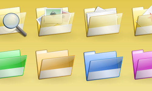 FREE TWO COLOR FOLDER ICON SETS