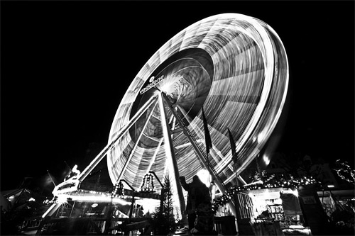 Ferris Wheel Long Exposure