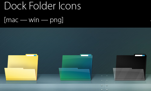Dock Folder Icons