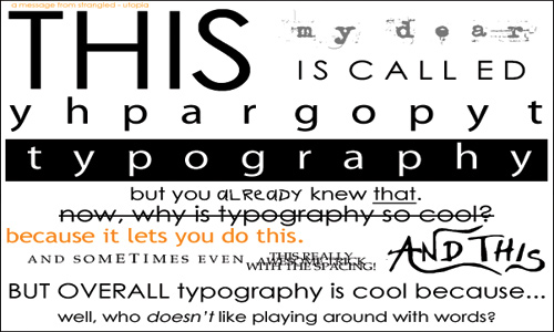 typographic issues