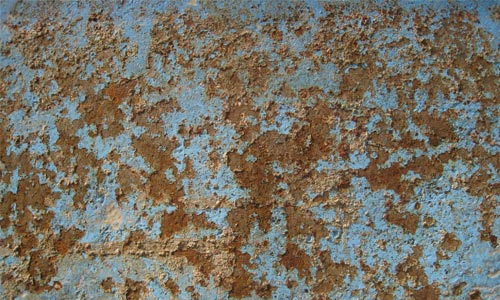 In Flakes Rusty Metal Texture