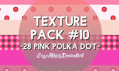 pink polka texture