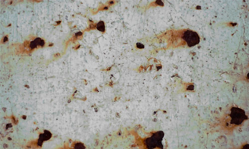 Perfect Rust on White Metal texture