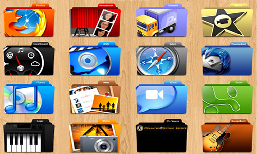 Customize folders