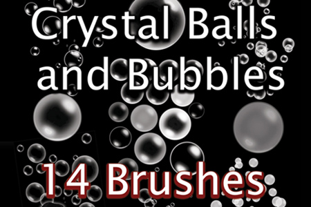 Spheres and Bubbles Brushes