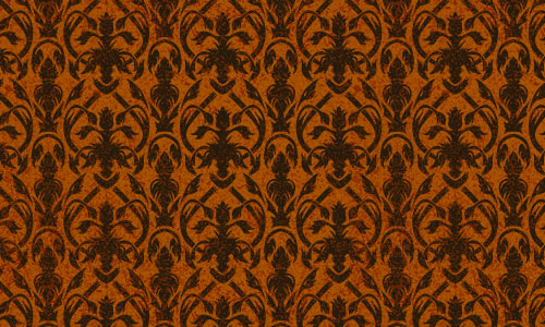 Yummy Pumpkin Orange Pattern