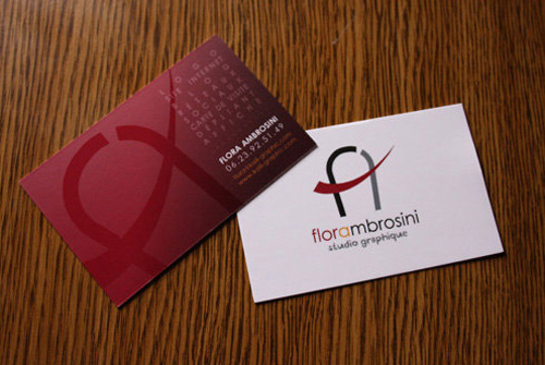 Flora Ambrosini Business Card