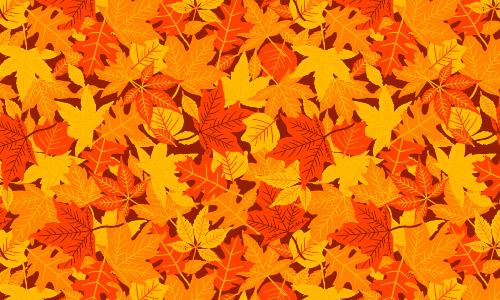 orange leaves