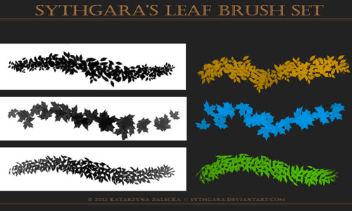 A Compilation Of Free Photoshop Leaf Brush Sets Naldz Graphics 2292