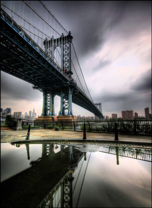 Fantastic Bridge Reflection Photo
