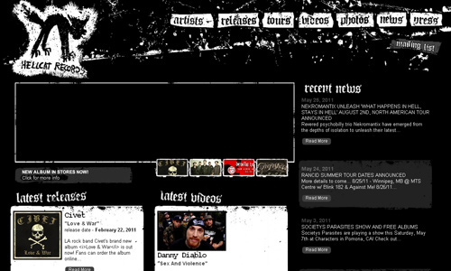 Purely Black and White Website
