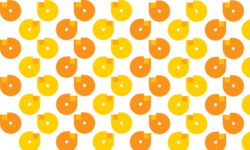 Attractive Orange Pattern