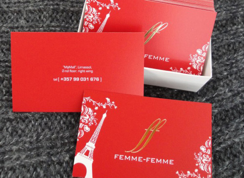 Femme Business Card