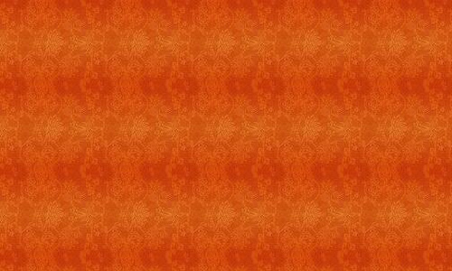 Equally Cool Orange Pattern