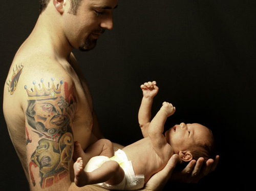 Very Loving Father and Child Photography