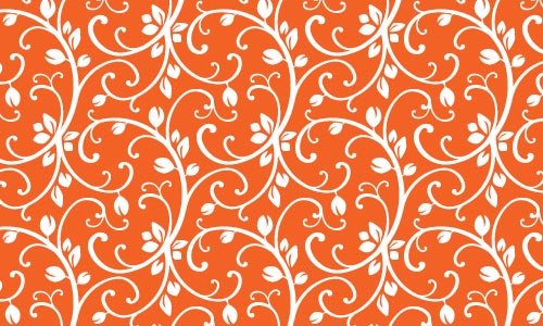 Inviting Orange Pattern