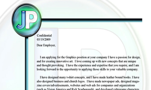 Cover Letter