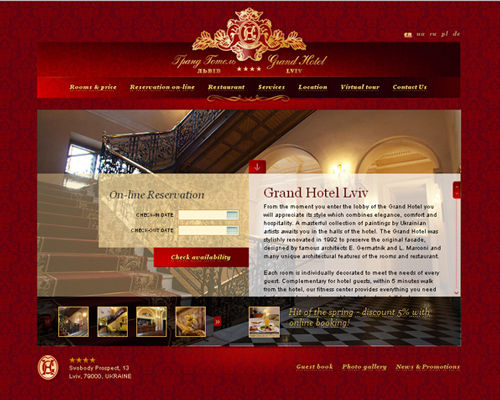 grand hotel website