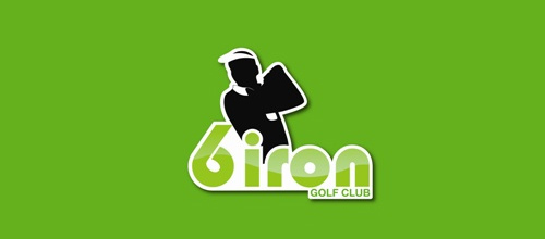 6 iron golf club