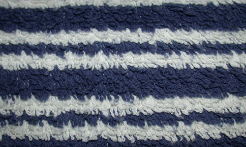 Soft and Warm Striped Fabric Texture