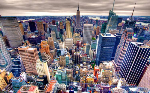 New York skyline wallpaper