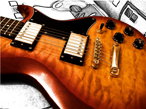 Washburn Deluxe Guitar Photo