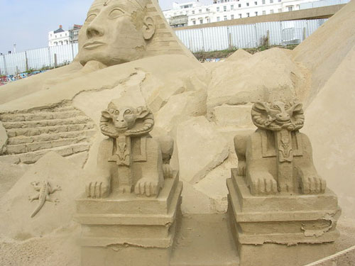 Egypt Inspiration in Sand