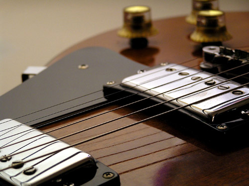 Electrified Guitar Photo