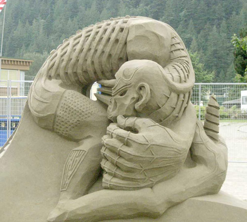 Flexible Sand Sculpture