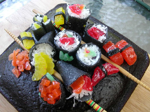 Very Yummy Sushi Food Art