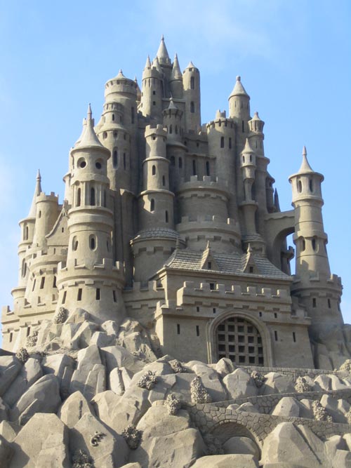 Appealing Sand Castle Sculpture