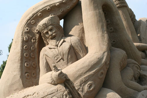 Really Big Sand Sculpture