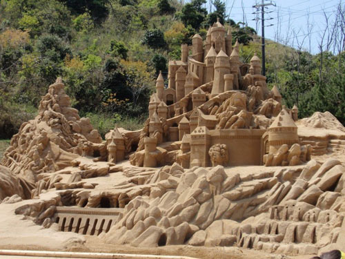 Sand Castle in Sculpture