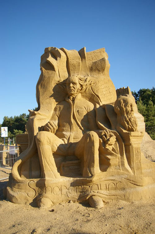 Seemingly Real Sand Sculpture