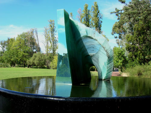 Well-Displayed Glass Sculpture