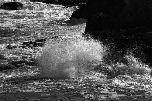 Tranquilizing waves photo. 