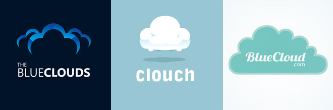 30 Cottony and Fluffy Cloud Logo Designs