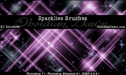 Very sightly set of brushes