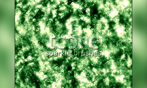 green sparkles