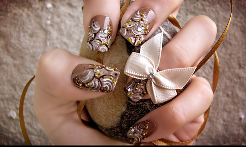 Very attractive nail art