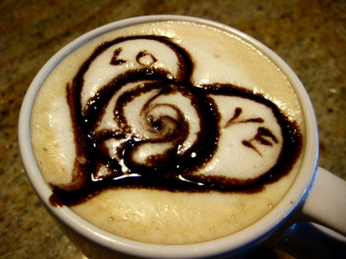 Very Inviting Latte Art