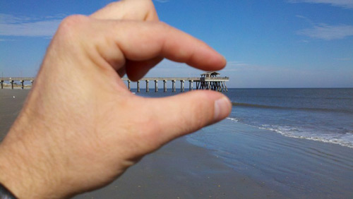 Appealing Forced Perspective Photo