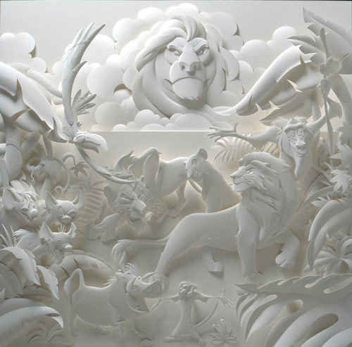 Excitingly Cool Paper Sculpture. 