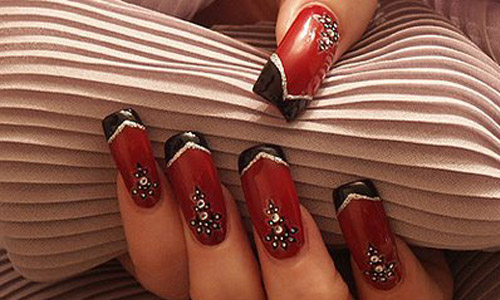  Elegant creation nail Art