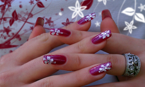 Charming nail art