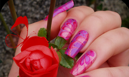 Fancy nail art