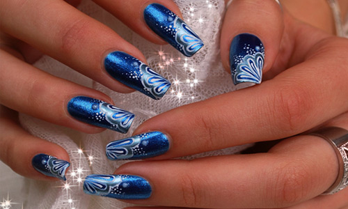 Good combination of colors nail Art