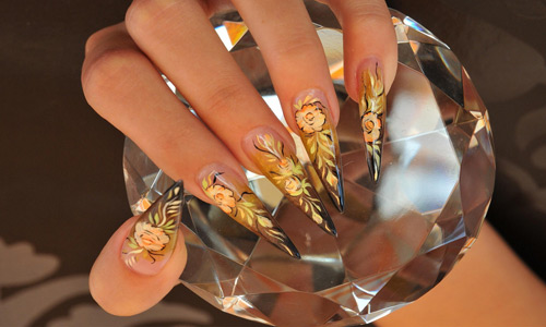 Fantastic nail Art design