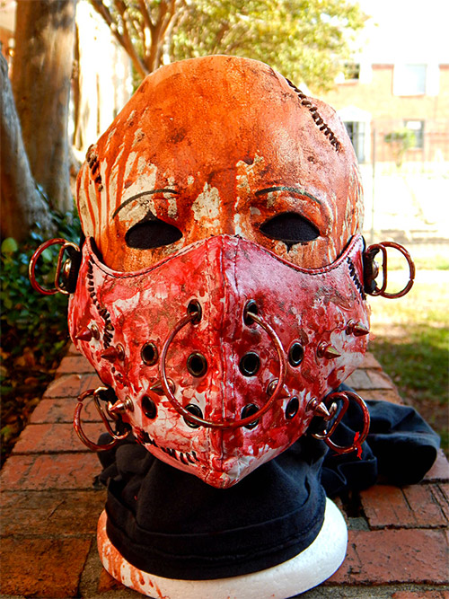 bloody scary Halloween mask