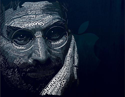 Appealing Steve Jobs Illustration